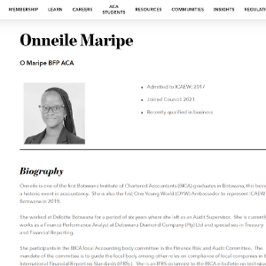 Onneile Maripe article