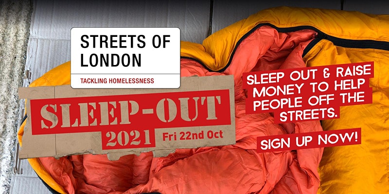 sleep out london