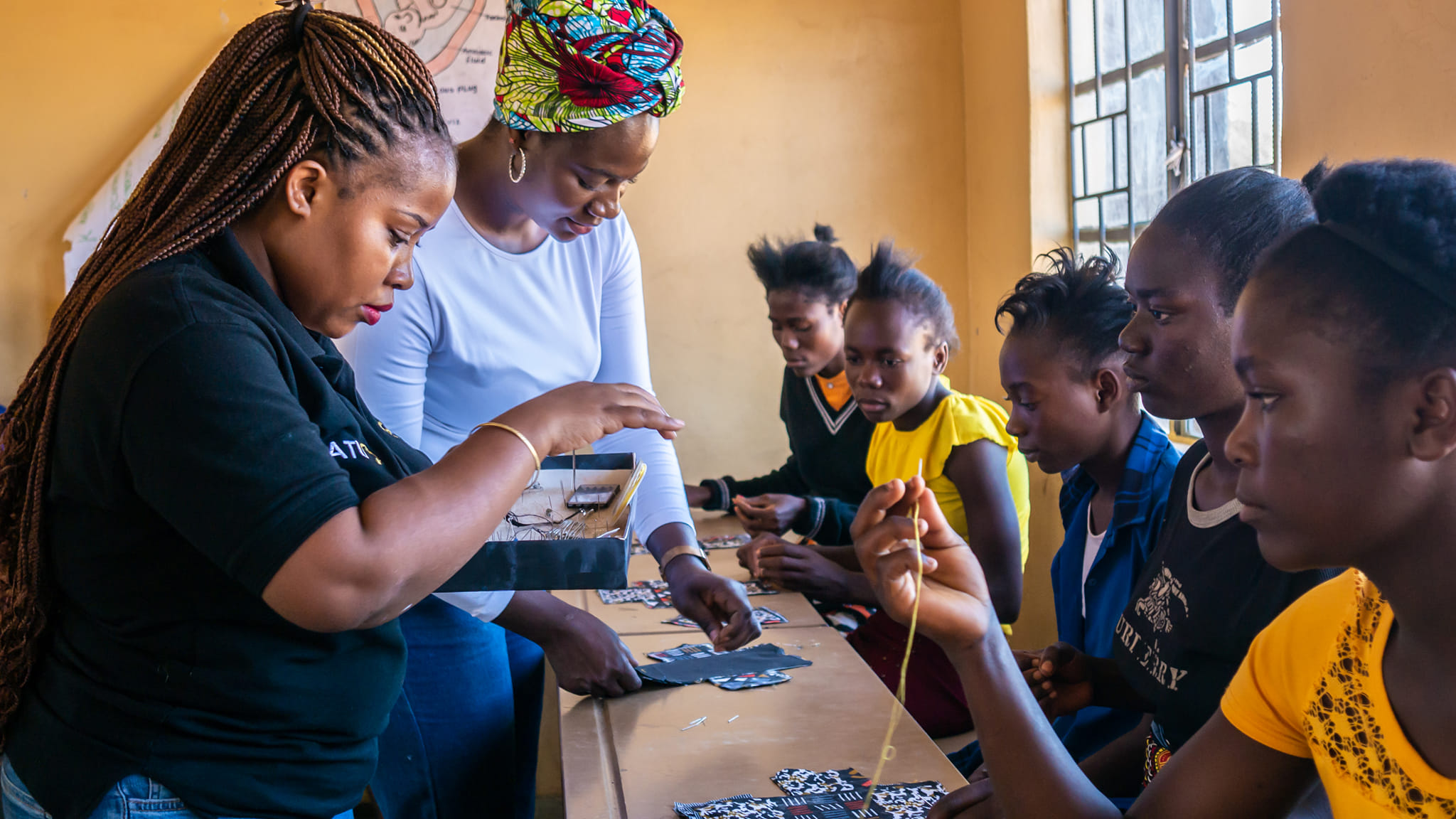 Menstrual Education in Zambia 